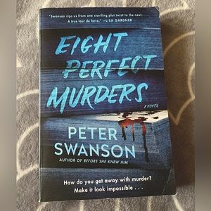 Book- Eight Perfect Murders by Peter Swanson